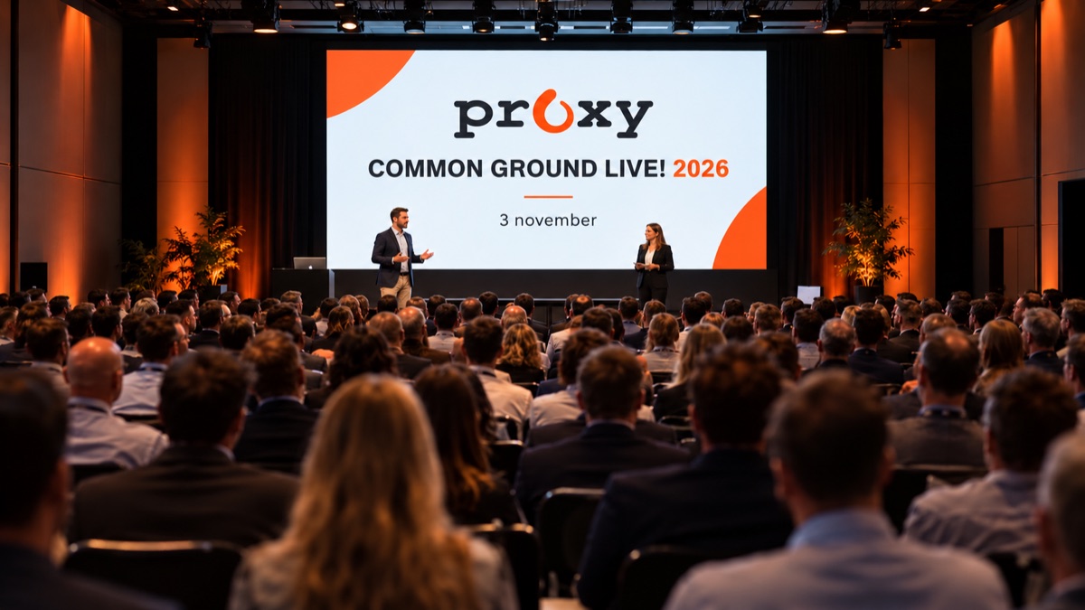Proxy op Common Ground LIVE! 2026